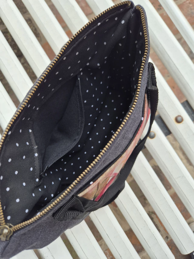 Cartera Modelo Alma - Estampa Manzano — imagen 8