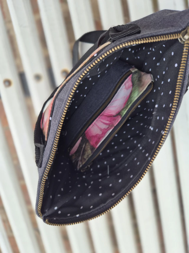 Cartera Modelo Alma - Estampa Manzano — imagen 6