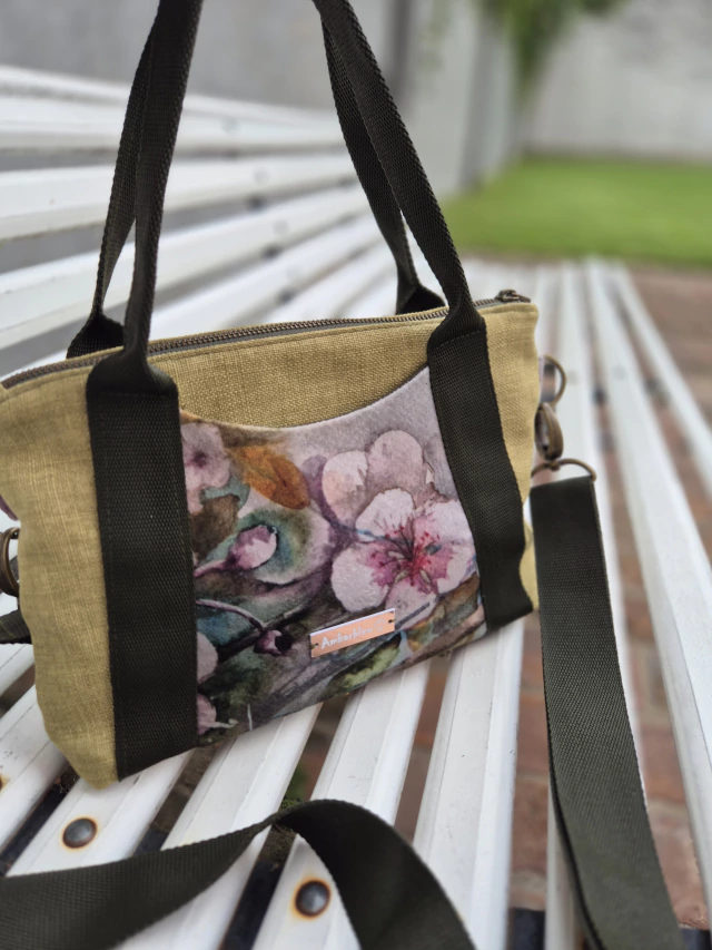 Cartera - Modelo Alma - Estampa Cerezo — imagen 3
