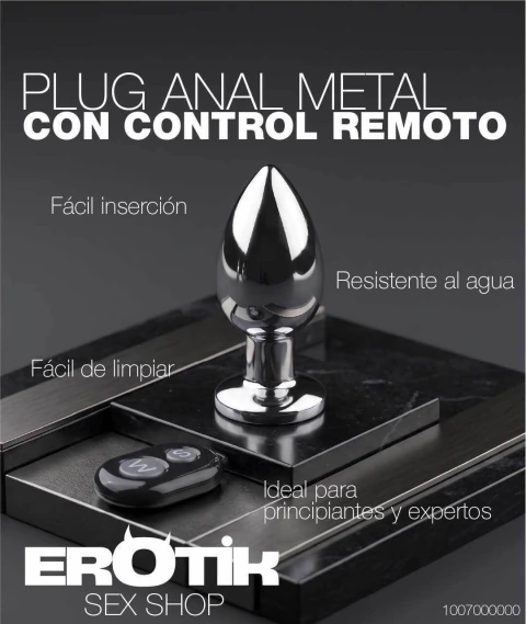 PLUG SILICONA LISO CON COLITA - (copia) - (copia) - (copia)