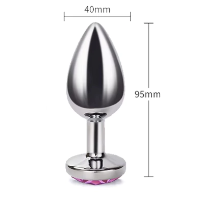 PLUG ANAL METAL LISO - tienda en línea