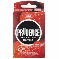 PRESERVATIVOS PRUDENCE FRUTILLA