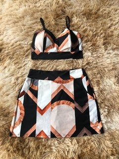 Conjunto Shorts Saia Transpassado - 2631 na internet