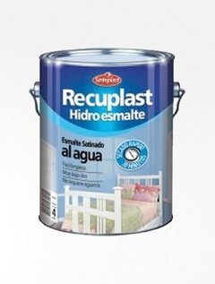 Recuplast Hidroesmalte Blanco Satinado x 1 lt - comprar online