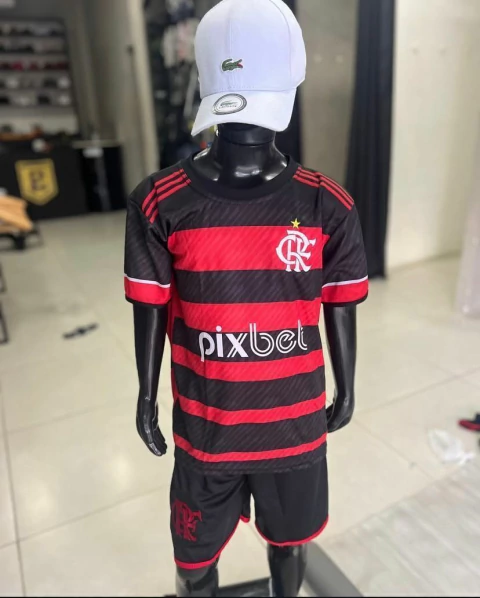 Conjunto Camisa + Short Flamengo