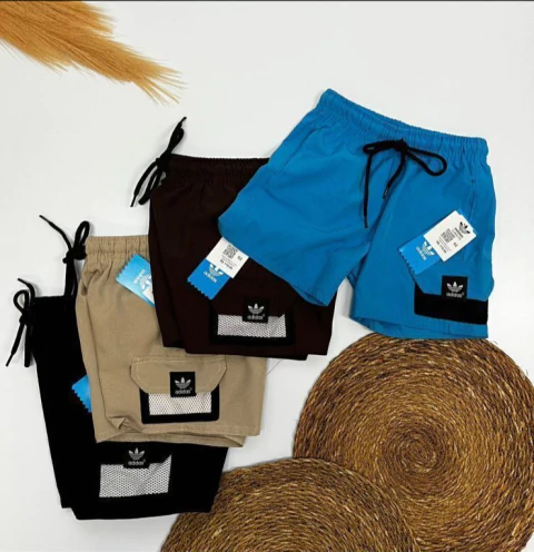 Short Adidas Bolso Lateral