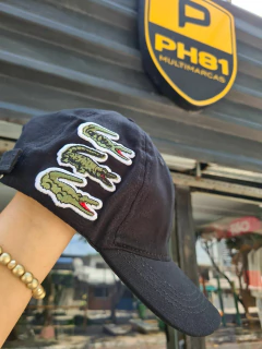 Boné Lacoste 3 Jacaré - comprar online