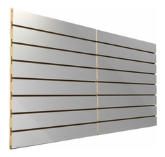 Painel Canaletado Mdf Branco 60x60 Cm na internet