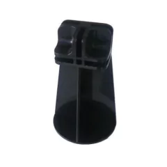 Conectivos PE Para Balcão de Vidro modulado meio preto 7cm - comprar online