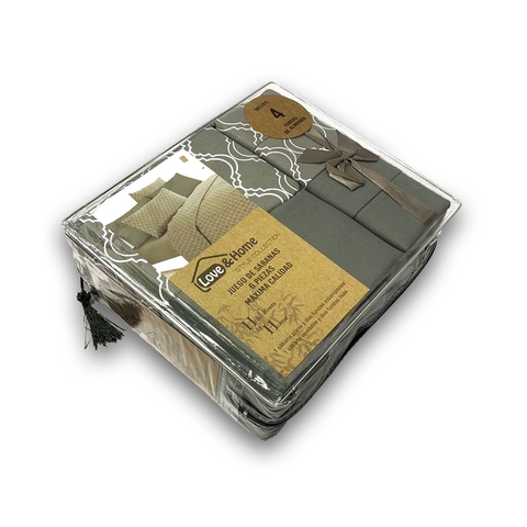 Sabanas Love & Home 6 piezas