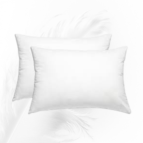 2 x 1 Almohadas de Fibra de Vellón