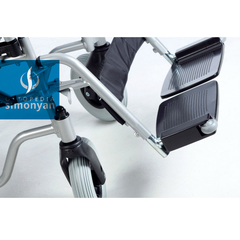 Silla acero Euro standard, ruedas 60/20cm polyaire, ancho 46/62cm. en internet