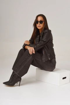 Campera de cuero vacuno LUPE Standard personalizada - comprar online