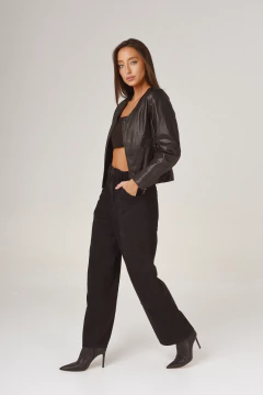 Campera de cuero vacuno BERLIN Standard personalizada - Tienda Romm