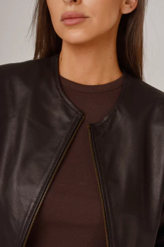 Imagen de Campera de cuero vacuno CARIBE Standard personalizada