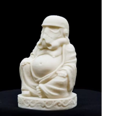 Buda Stormtrooper Star Wars Figura 30cm Impresa En 3d - arteregal