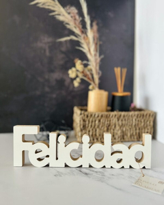 Palabras De Madera Decorativas Varios - tienda online