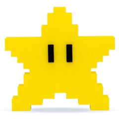 Estrella - Pixel Super Mario Figura Impresa En 3d Excelente - comprar online