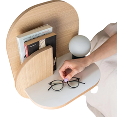 Mesa De Luz Flotante Otto Escandinava Nordica en internet