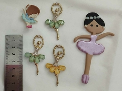 Apliques Bailarinas - 5 peças