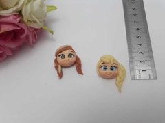 Ana e Elsa - Biscuit - 2cm