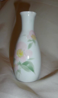 Imagen de FLORERO CHATO Y FLORERITO LOZA ESMALTADO