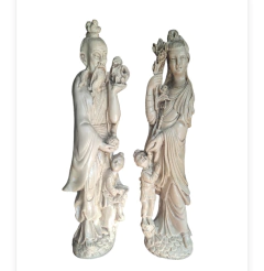 FIGURAS ORIENTALES en marfilina - tienda online