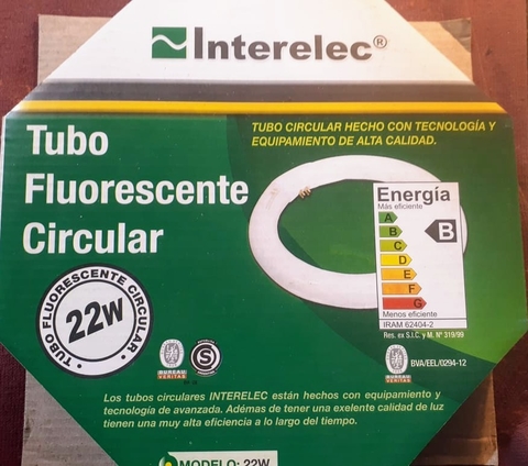 TUBO FLUORESCENTE REDONDO