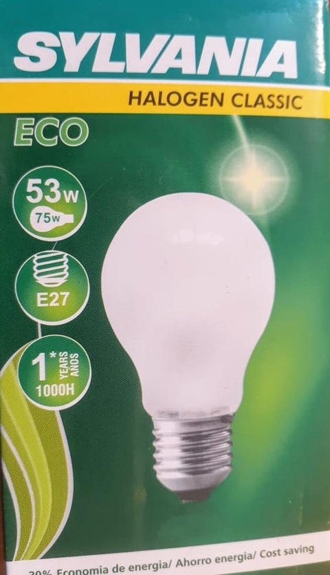 LAMPARA HALOGENA ARGENTA OPAL BAJO CONSUMO