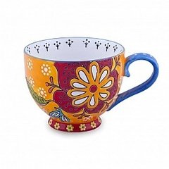 TAZAS PORCELANA PINTADA A MANO - AtentiAtenti