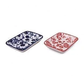 MINI DIP RECTANGULAR PORCELANA ESTAMPADA