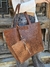 TOTE NADINE CUERO CROCO MARRÓN
