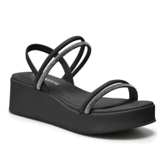 Sandália Feminina Plataforma Via Marte 167-008 - VMB Shoes