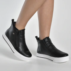 Tênis Botinha com Pelo Feminino 030-001-02 Via Marte - comprar online