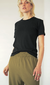 remera clásica negra - tienda online