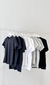 remera clásica gris plomo