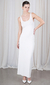 vestido piel largo