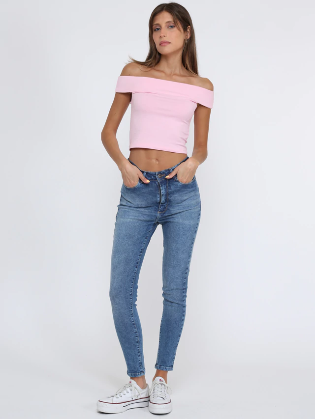 Top paris cuello bote - Onyx Jeans — imagen 9