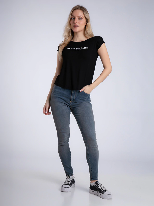 Remera marena le vie est belle dollman — imagen 8