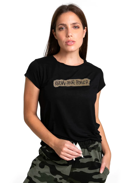 Remera Diva Know Your Power T: S/L (RC001978) - comprar online