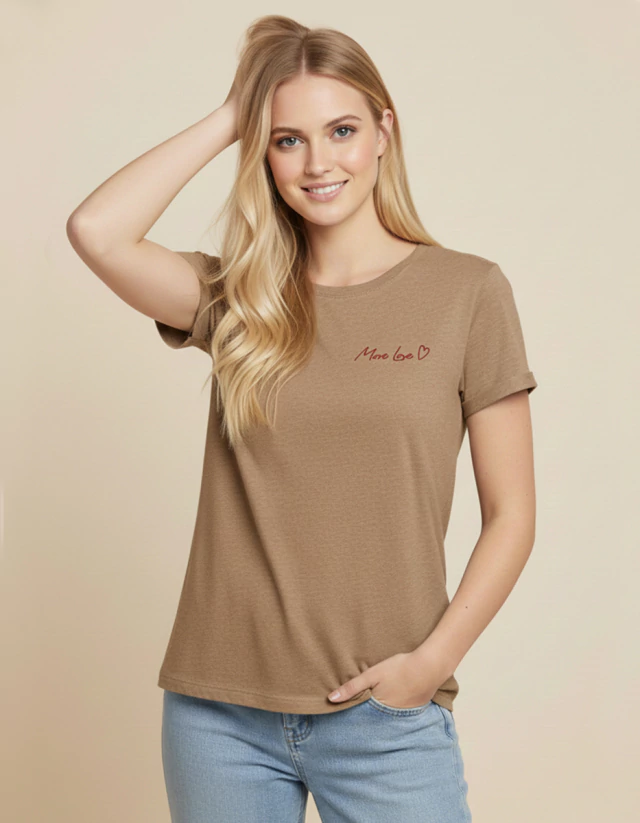 Remera Diva More Love Corazon T: S/L (RC002011) — imagen 2
