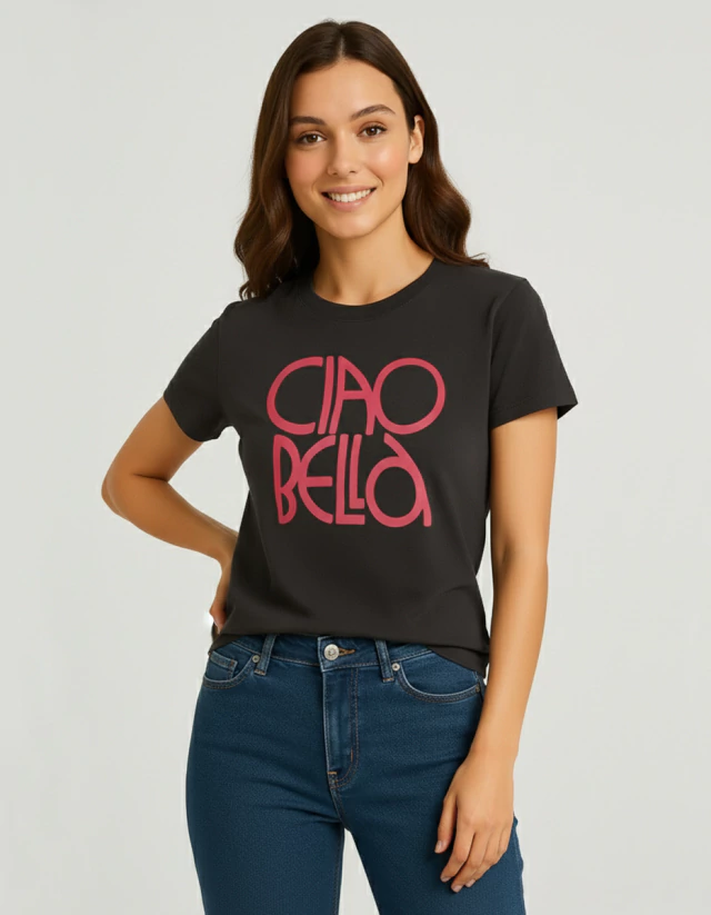 Remera Milagros Ciao Bella juvenil — imagen 3