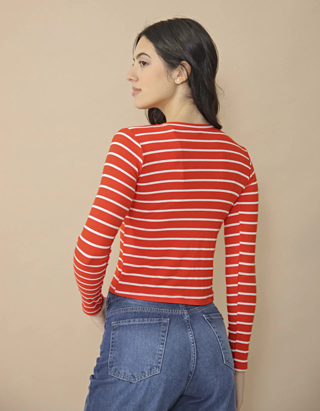 Remera Dijon Morley rayada CR Onyx Jeans — imagen 5