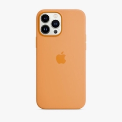 Silicone Case Naranja Pastel