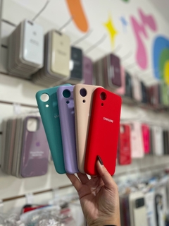 Silicona con logo Samsung A03 Core - comprar online