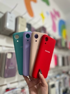 Silicona con logo Samsung A03 Core
