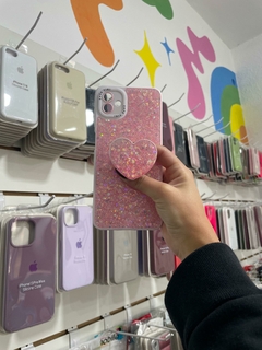 Funda con Brillo + Pop Socket Samsung A04/ A04e - comprar online