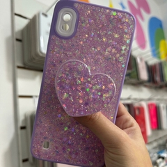 Funda Brillosa + Pop Socket para Samsung - comprar online
