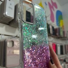 Funda degrade brillosa Verde con Violeta en internet
