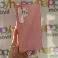 Funda cuero + silicona con felpa